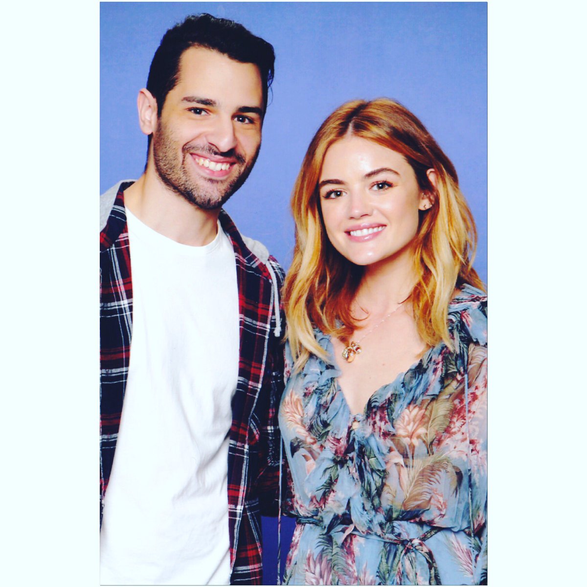 Donny101's tweet photo. Still can't actually believe this happened. Never thought I'd meet a Liar, let alone my favourite!!! @lucyhale #Supanova #Supanova2016 #PLL https://t.co/ZrApMsPJhP