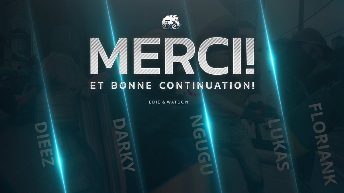 L'équipe CSGO eXeS n'est plus d'actualité, nous les remercions pour tous ce qu'ils ont réalisé et leur souhaitons bonne chance ! #eXeSNation