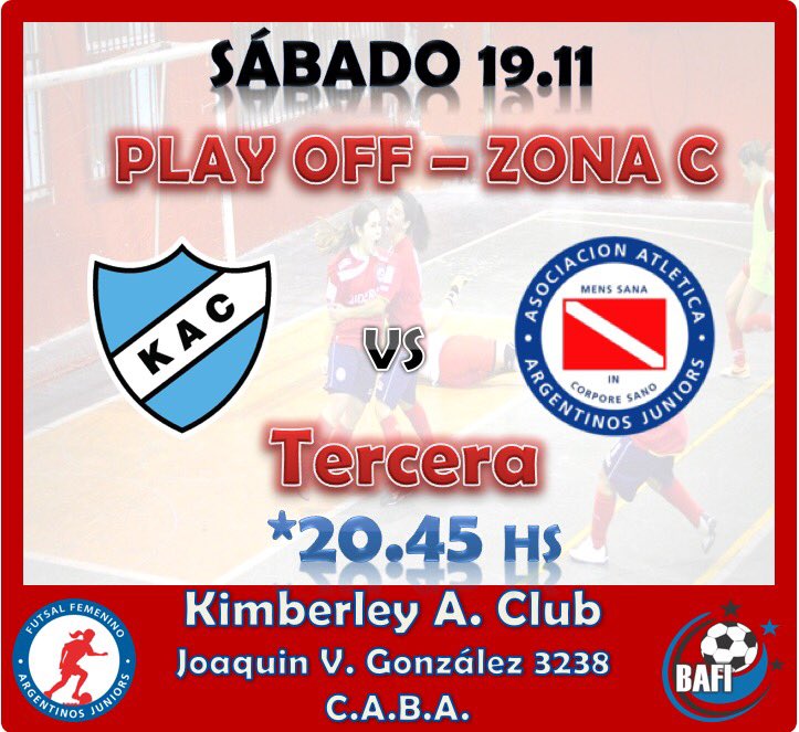 FutsalFemAAAJ's tweet photo. #AAAJ #PlayOff #ZonaC Acompañanos a @Kimberleyfutfem a alentar a nuestras Bichas! #VamosBichas ✊🏻⚽️🐞🇦🇹 https://t.co/QO7sOpIT8a