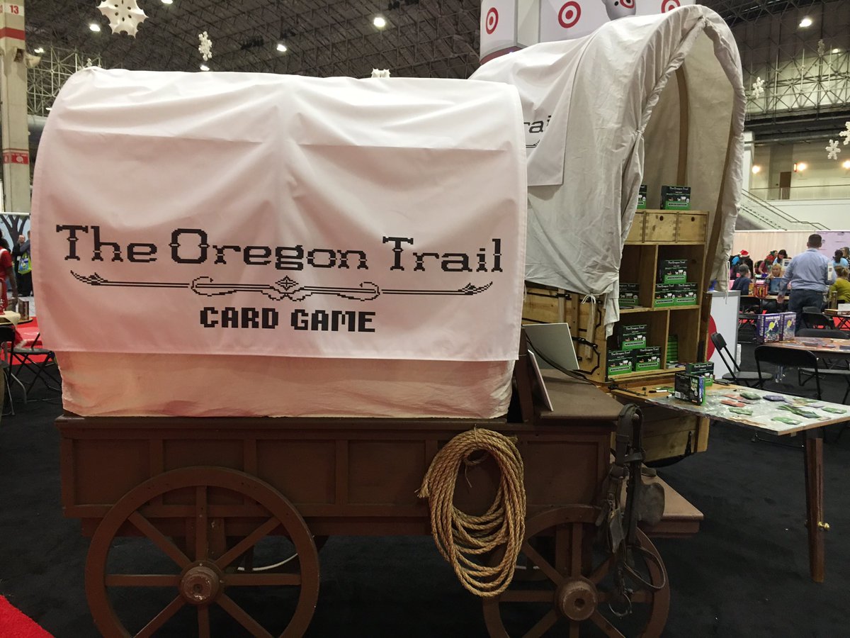 _FullTimeMom's tweet image. Do you remember Oregon Trail? No you can enjoy it as a card game! Available @Target! #chitag #playeveryday