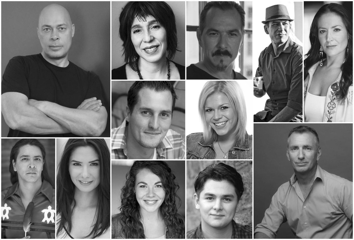 NativeEarth's tweet photo. MÉNAGE À TROIS by @fraser_brad - Tonight  7:30 PM in #AkiStudio @MetisNationON #theaTO #Toronto #cdncult #CityofTO https://t.co/IJ7ihyfFZy https://t.co/y5qt0TaYSF