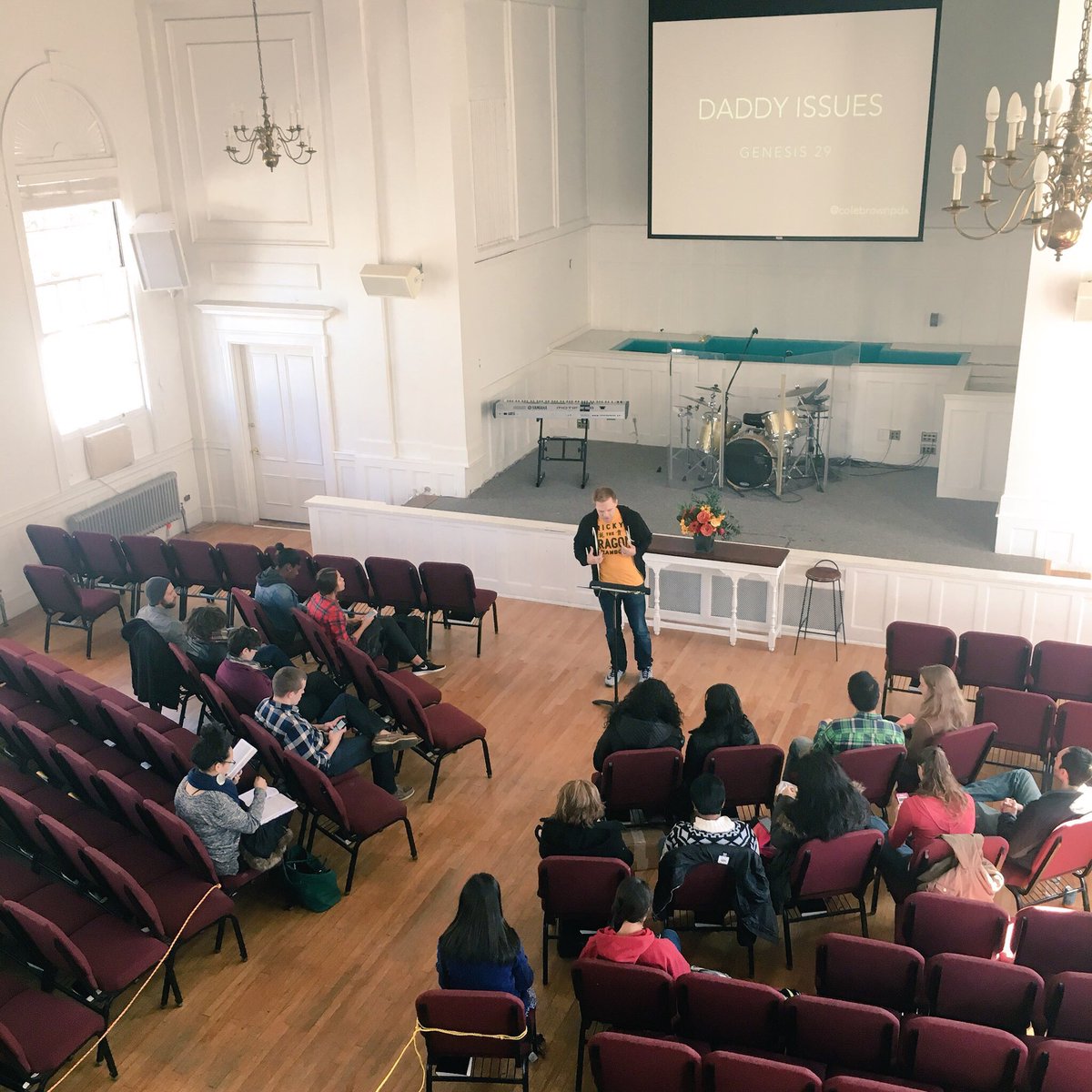 coahsomerville's tweet photo. .@colebrown speaking on Daddy Issues. Get the book! @humblebeast https://t.co/DoS96ifhal