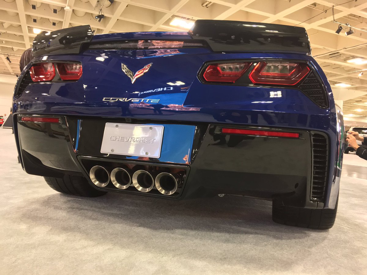 BarelyStreetabl's tweet photo. 2017 #CorvetteGS! Look at the meat! @SFAutoShow
#SFAutoShow #CorvetteGrandSport #GSCorvette #2017Corvette #2017GrandSport @chevrolet https://t.co/YafWTW4S0H