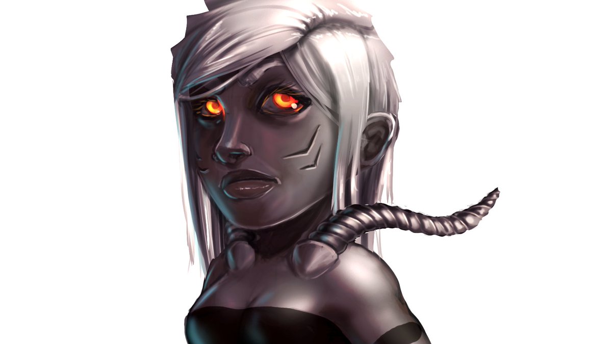 flix_stephan's tweet photo. Ok. I'm too proud of it not to show you. Definitely my most detailed rendering style till now. :D #digitalart #drow #flixarts https://t.co/q7Fxb3IEcR
