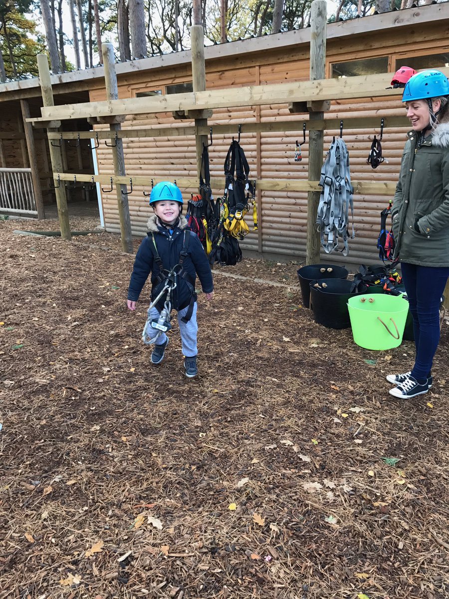 SamJThorn's tweet photo. @CP_UK_Woburn brilliant tree trekking session this morning, Emma was so professional helping my little boy round! https://t.co/Y8bpt3ffUa