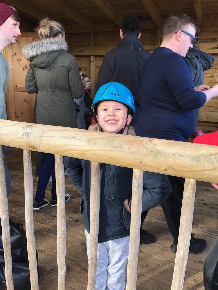 SamJThorn's tweet photo. @CP_UK_Woburn brilliant tree trekking session this morning, Emma was so professional helping my little boy round! https://t.co/Y8bpt3ffUa