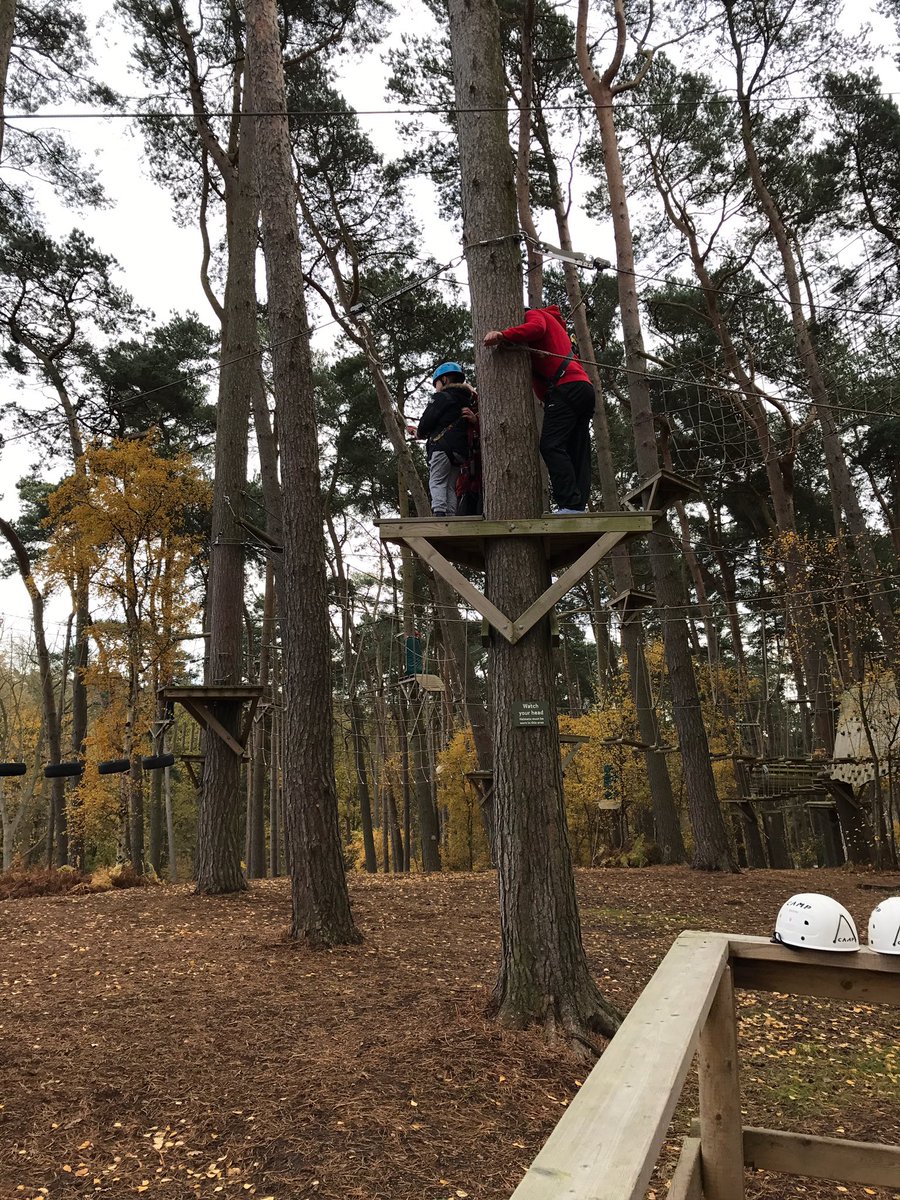 SamJThorn's tweet photo. @CP_UK_Woburn brilliant tree trekking session this morning, Emma was so professional helping my little boy round! https://t.co/Y8bpt3ffUa
