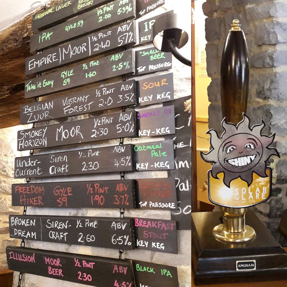 Cellar59Lyme's tweet photo. More lovely beer from @drinkmoorbeer @ShinyBrewing & @SirenCraftBrew
#craftbeer #findunfined #lymeregis
Get your laughing gear down here! https://t.co/ow3aNQwTjJ