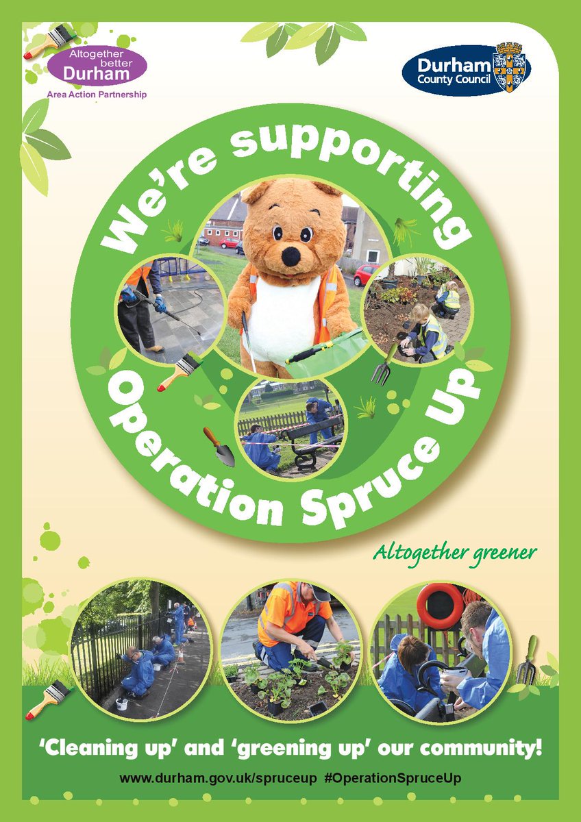 DurhamCouncil's tweet photo. We've launched a 14 month pilot project to #SpruceUp main streets &amp; town centres across County Durham: https://t.co/B12auBDm4i https://t.co/jhdojV6YBv