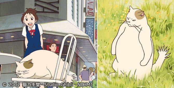 ジブリのせかい 非公式ファンサイト Pa Twitter 猫の恩返し に登場する猫のムタは プロレスラーのグレート ムタが名前の由来 ムタの名前を考えた宮崎駿監督は プロレスラーに グレート ムタという強い人がいて と語っています T Co