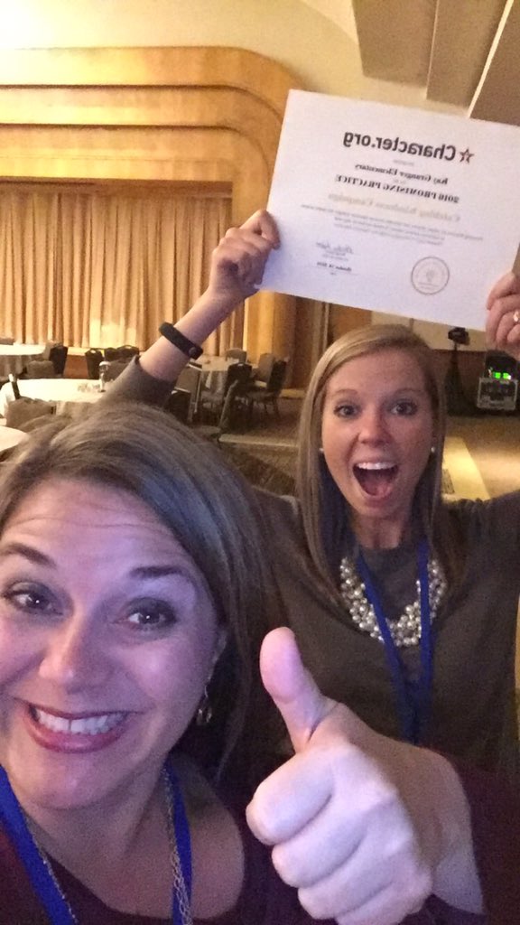 TeacherBecky75's tweet photo. Promising Practice Award 2016 #character2016 #catchingkindness https://t.co/dEx7JGZgL7