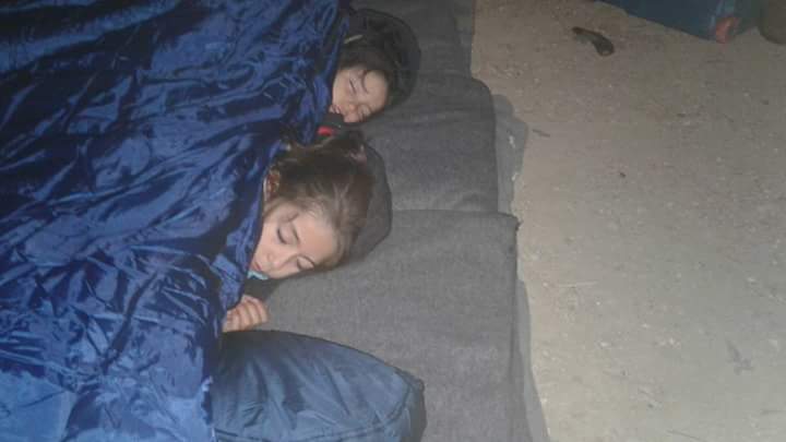 meth_kh's tweet photo. #chiosdarkside sleeping outside in the park after their tent was burnt https://t.co/hKlBDWSYMJ