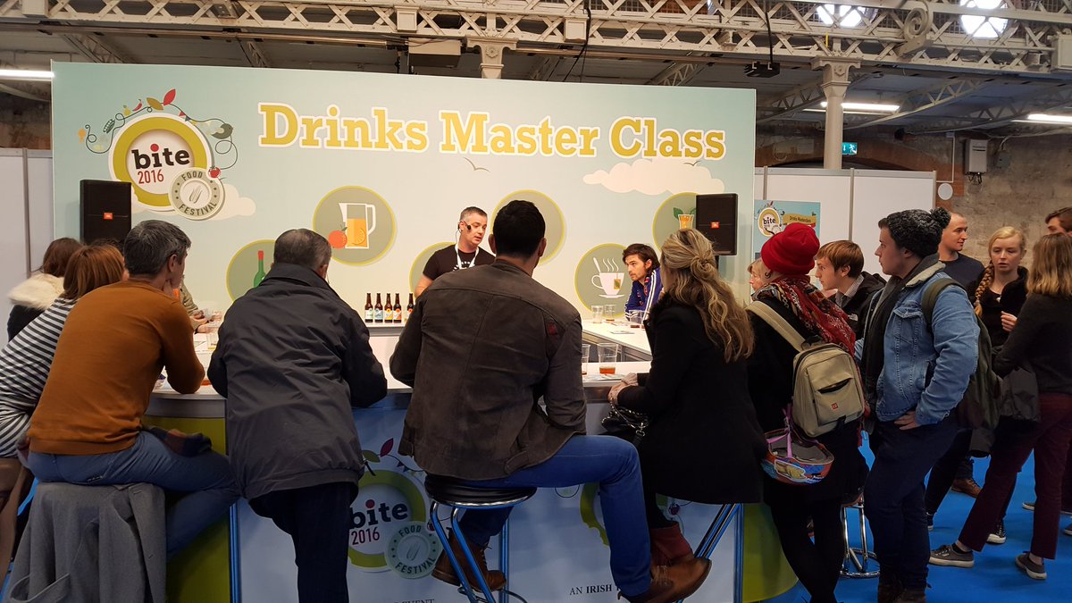 Is it Mick or is it Madonna??? Beer tasting at #Bite2016 <a href="/TheRDS/">The RDS</a>.