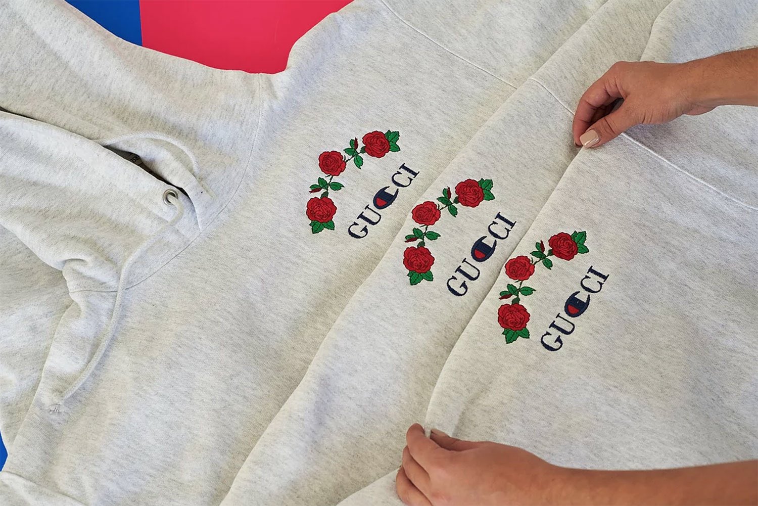 Onderzoek kern Interesseren Menics & Co. on Twitter: "#AvaNirui finally drops her #GUCCI x #Champion  custom hoodie and it's limited to only 10 pieces. https://t.co/HtFM7Wtyy5"  / Twitter
