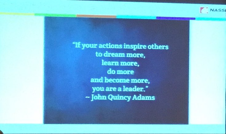 pdchambers85's tweet photo. Your LEADERSHIP matters.  #iaspAP16 @ellsperj https://t.co/8YVzaZv0iD