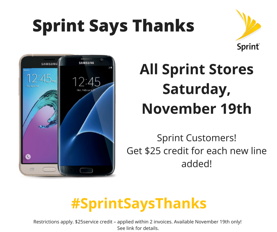 pcsmsferndale's tweet photo. Today's the day!! Stop by your local @sprint store for GREAT DEALS!! https://t.co/ZAnvLXMCqn @SprintMKI https://t.co/7NUbMpRhIS
