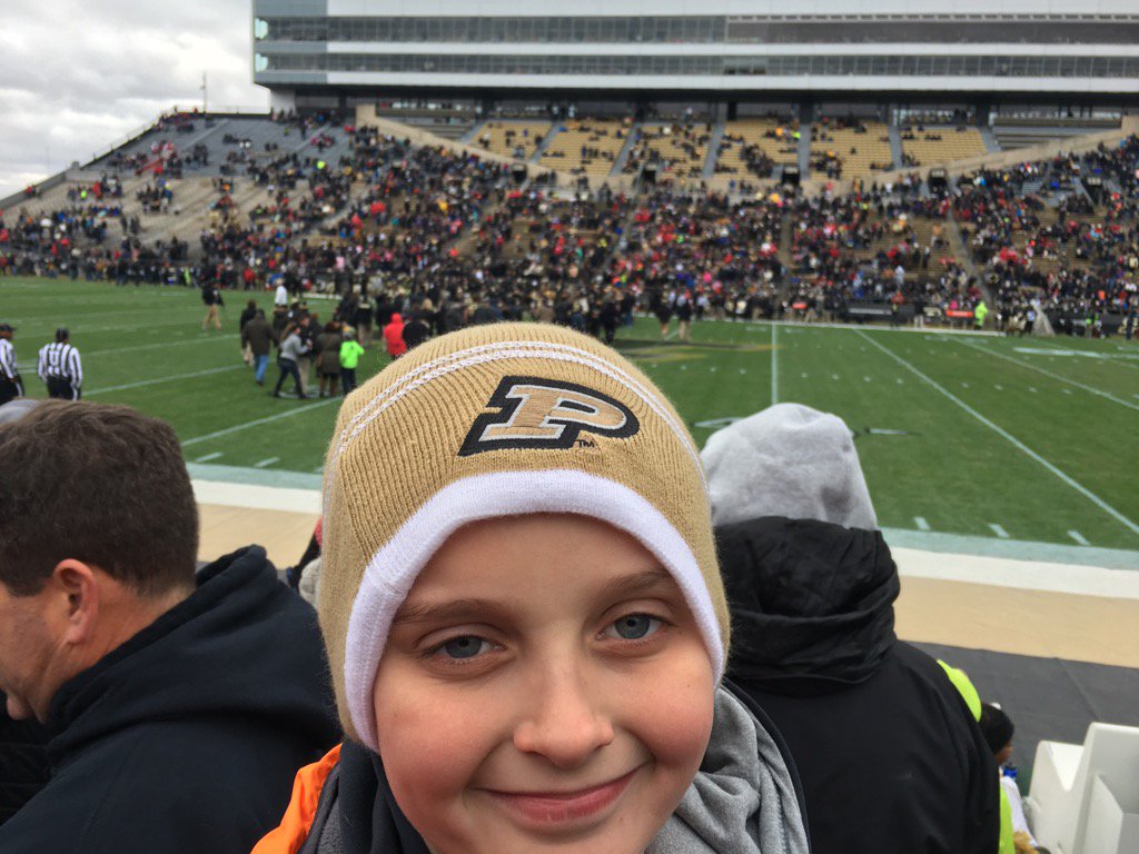 Getting ready for some <a href="/BoilerFootball/">Purdue Football</a> field side with the boy! #boilerup