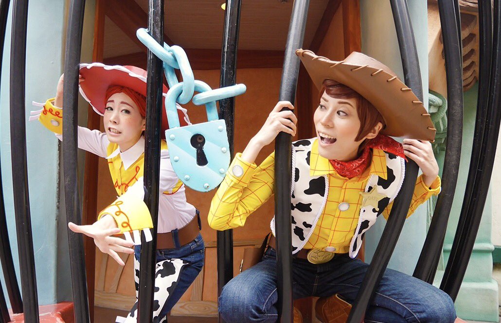 Dハロ仮装】トイ・ストーリー：ウッディ 楽しかったけどお天気が残念で