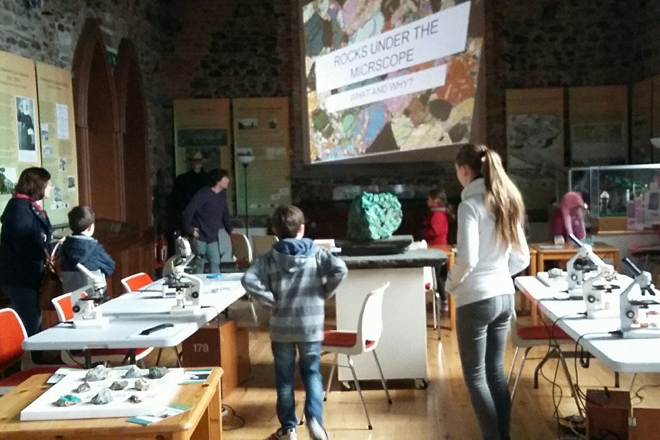 Thanks to everyone who came along to our Rocks Under the Microscope Event for #ScienceWeek now over to Fenor for Ecowalk with <a href="/Alan_Walshe/">AlanWalshe</a>