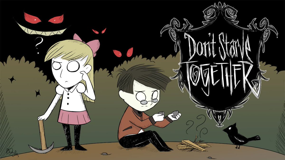 GamingBDG's tweet photo. Alexis is back on her #art game! #DontStarve has such a fun #style that it's hard to pass up! #videogames #DSTogether #Fanart https://t.co/ineXrz0f1V