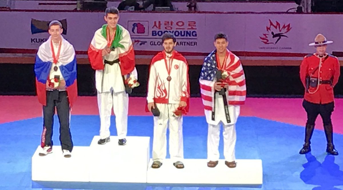 USA_Taekwondo's tweet photo. Joshua Liu @jfliu21 Earns Bronze Medal at Junior World Championships https://t.co/ziJlQOO7yR https://t.co/teYNcOJR7J