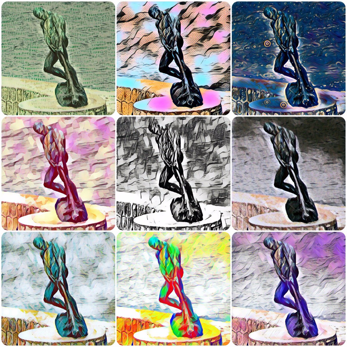 FunPhotographic's tweet photo. Examples of all the new #PicsArt #MagicEffects applied to the same photo taken from #VillaEphrussiDeRothschild near #Nice in #France. https://t.co/i2f6erZ3pT