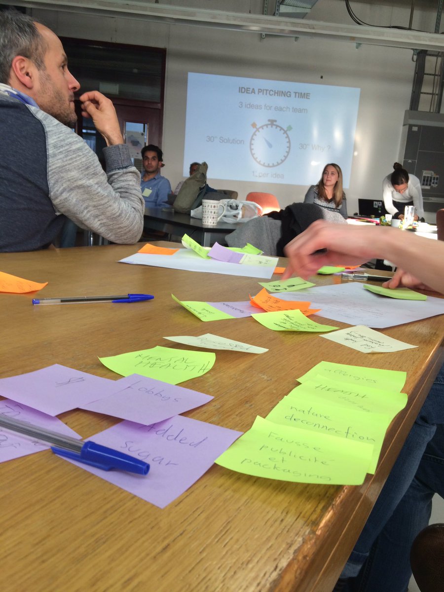 LouisPiaget's tweet photo. How can we fix food related problems, with to the power of ideation. Saturday, fun day thanks to @LIFTconference #UrbanEntrepreneurs https://t.co/1JgZgcpGhz