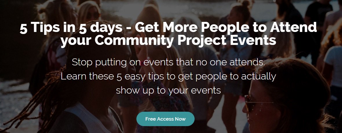 Ever wanted to "Get More People to Attend your Community Project Events" <a href="/4ALLWD/">4all- Building community in West Dulwich</a> <a href="/StMartinsTRA/">St Martins Residents Association</a> <a href="/TulseHill/">Tulse Hill Forum</a> free: leadpositivechange.org