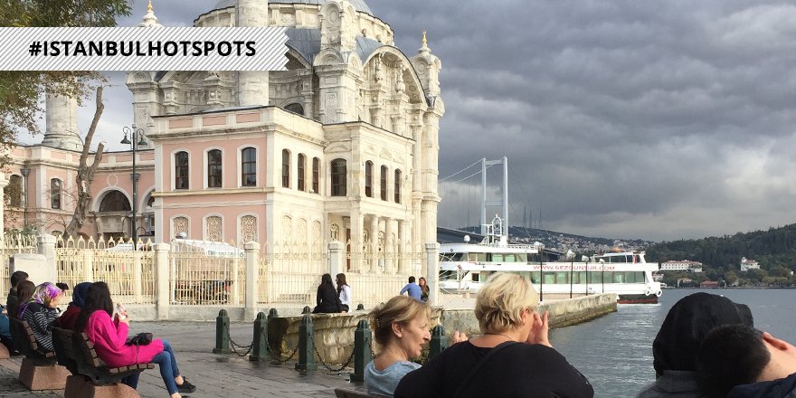 If you can find a spot, just order a Turkish tea and enjoy Ortaköy's marvelous views. #IstanbulHotspots Photo: istanbulinspired