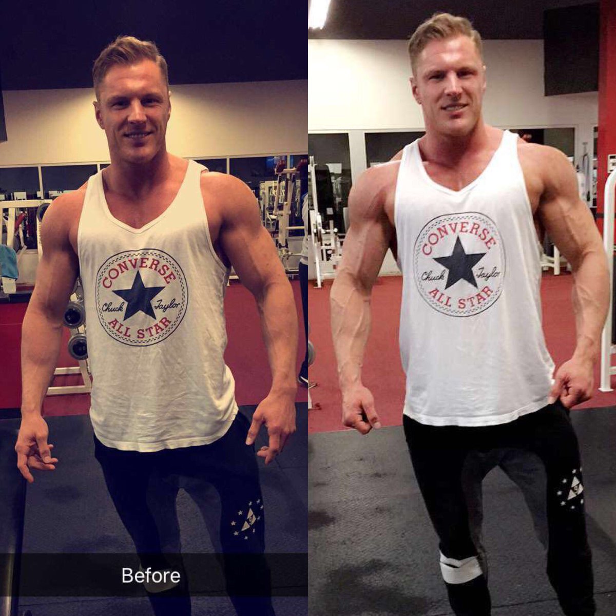 IvansFitness's tweet photo. Before pump then after #veins #teamDickskin https://t.co/J1RLS8UvRA