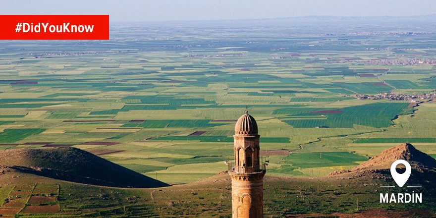 #DidYouKnow that while Mardin's architecture dates back 1,500 years, the land around is over 4,000 years old? Photo: ucarcam
