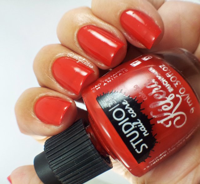 dimenininha's tweet photo. #KeLovers - Esmalte Vermelho da Studio 35
Está no Blog, no post de Hoje.

#coisasdemenininha
#unhasdamyl
#tonodaba
#blogbaiano https://t.co/DYcyJwlxru