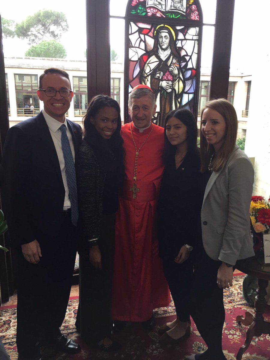 Cristo Rey Jesuit HS (@cristoreychi) on Twitter photo Nakiya and Gladys congratulate <a href="/CardinalBCupich/">Cardinal Cupich</a> on his recent elevation to Cardinal. Felicidades! Nakiya and Gladys congratulate <a href="/CardinalBCupich/">Cardinal Cupich</a> on his recent elevation to Cardinal. Felicidades!
