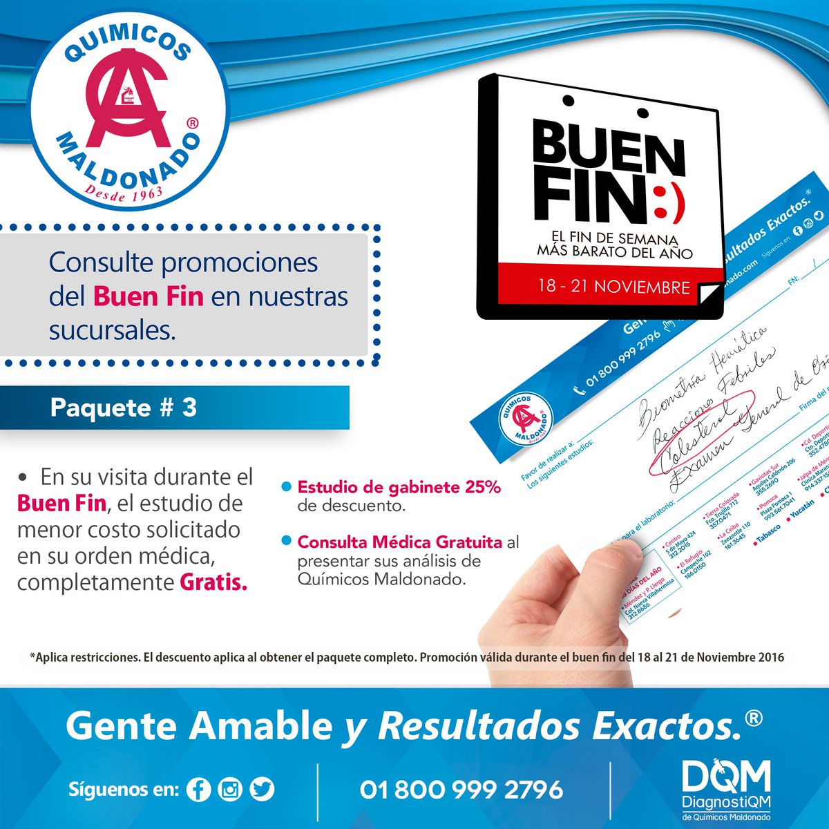 #BuenFin llegó a #QuímicosMaldonado //pregunte en nuestras sucursales por nuestras promociones.