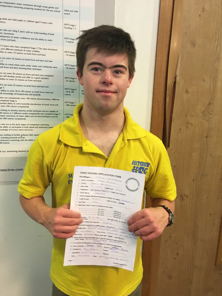 wsccscswimcamp's tweet photo. @WatfordSC subject to approval a new world record for Mark Evens today in the 400m Freestyle. Congratulations Mark 🎉 https://t.co/fz62YEHlVE