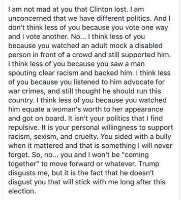 scottjohnson's tweet photo. Someone put into words how I feel. This is exactly it. Only difference is I sometimes vote conservative. https://t.co/yu1djQhJLm