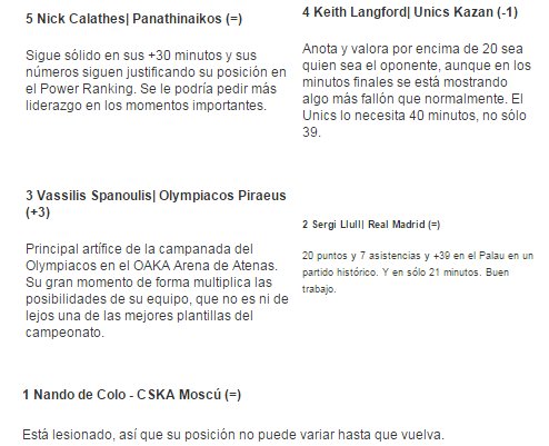 solobasket's tweet photo. #DevotionDiaries Anthony Randolph aparece en nuestro Power Ranking Individual y Spanoulis sube https://t.co/bIMoqmLY3u https://t.co/CpUKwKtQTh
