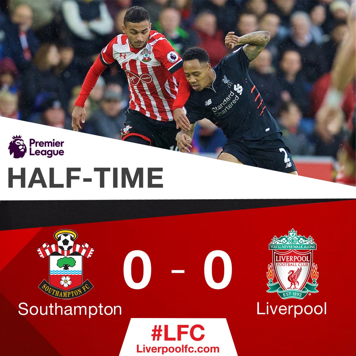 LFCIndonesia's tweet photo. Babak I usai, [0-0] #LFC #LFCIndonesia https://t.co/b3rcvsp515 #SOULIV https://t.co/lmnCGjwPtS
