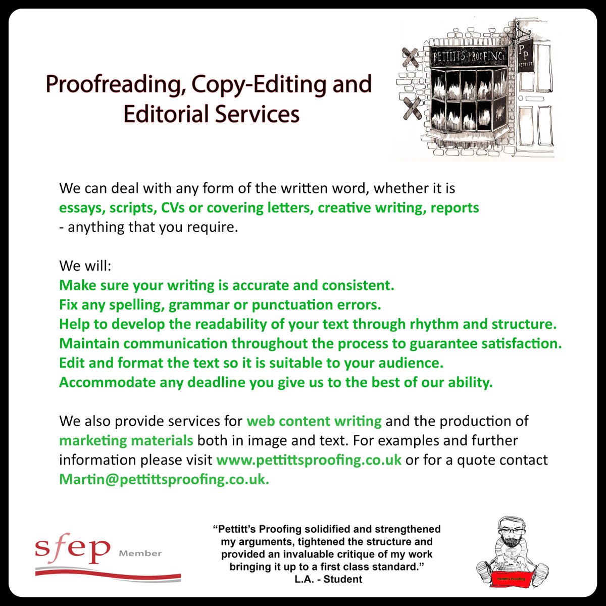 Petproofreading tweet picture
