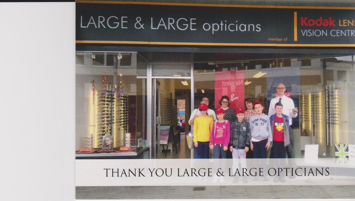 LargeandLarge's tweet image. Chernobyl children visiting Large and Large in the summer for their free eye test and glasses.