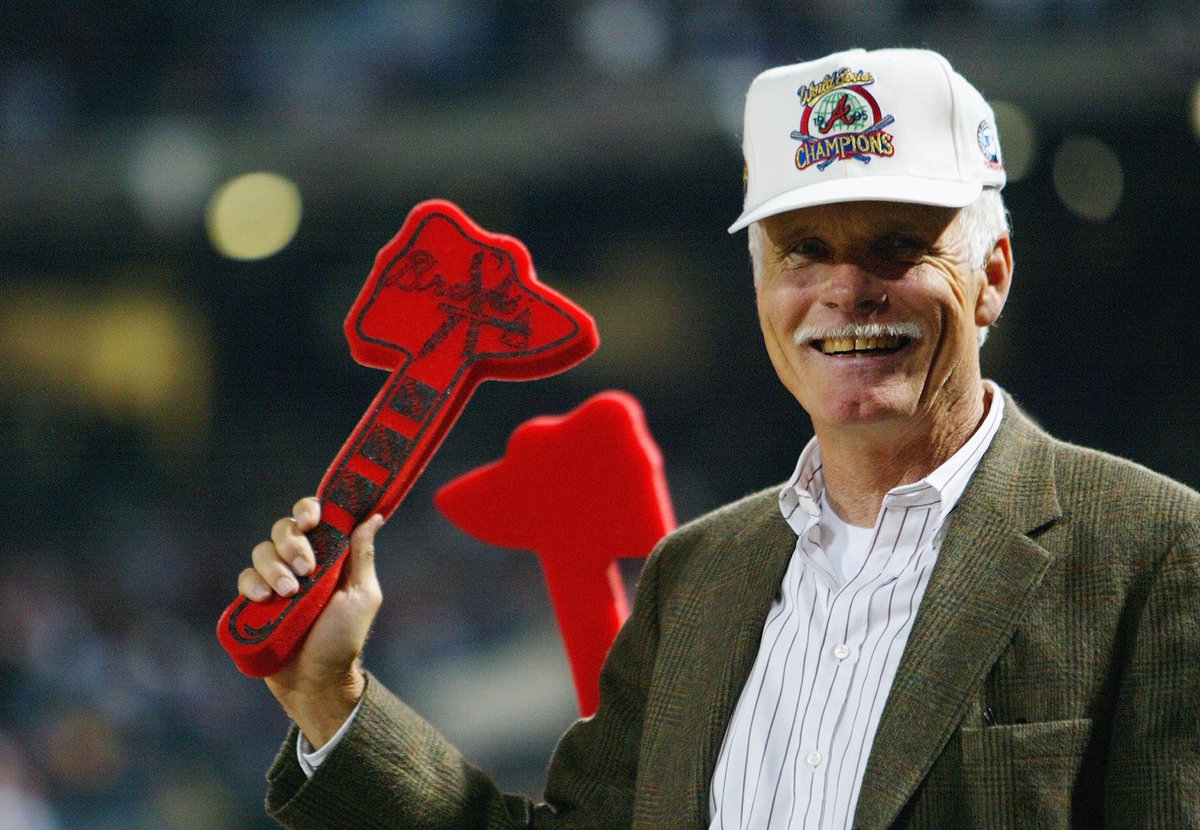 Braves's tweet image. Happy Birthday to #Braves Hall of Famer @TedTurnerIII!