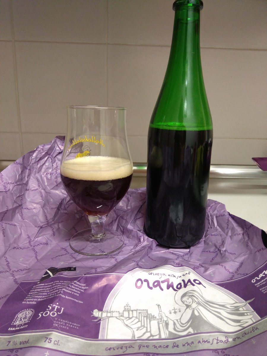 Mi última Oranona de <a href="/CervezaBresan/">Cerveza Bresañ</a>   Quedará para el recuerdo como una de las mejores artesanas que he probado