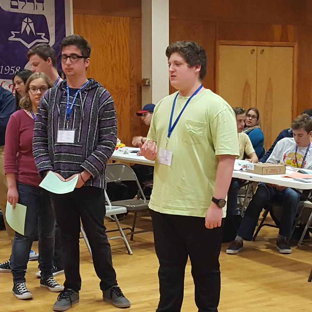 TEFTY's tweet photo. Ari P, our Programming VP, spoke at asefah in favor of a membership resolution. #nftyparfall https://t.co/c74Sd5GFrz