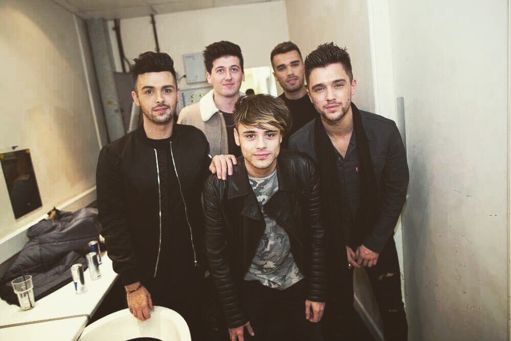 Nice meeting the lads from Union J Thursday night
