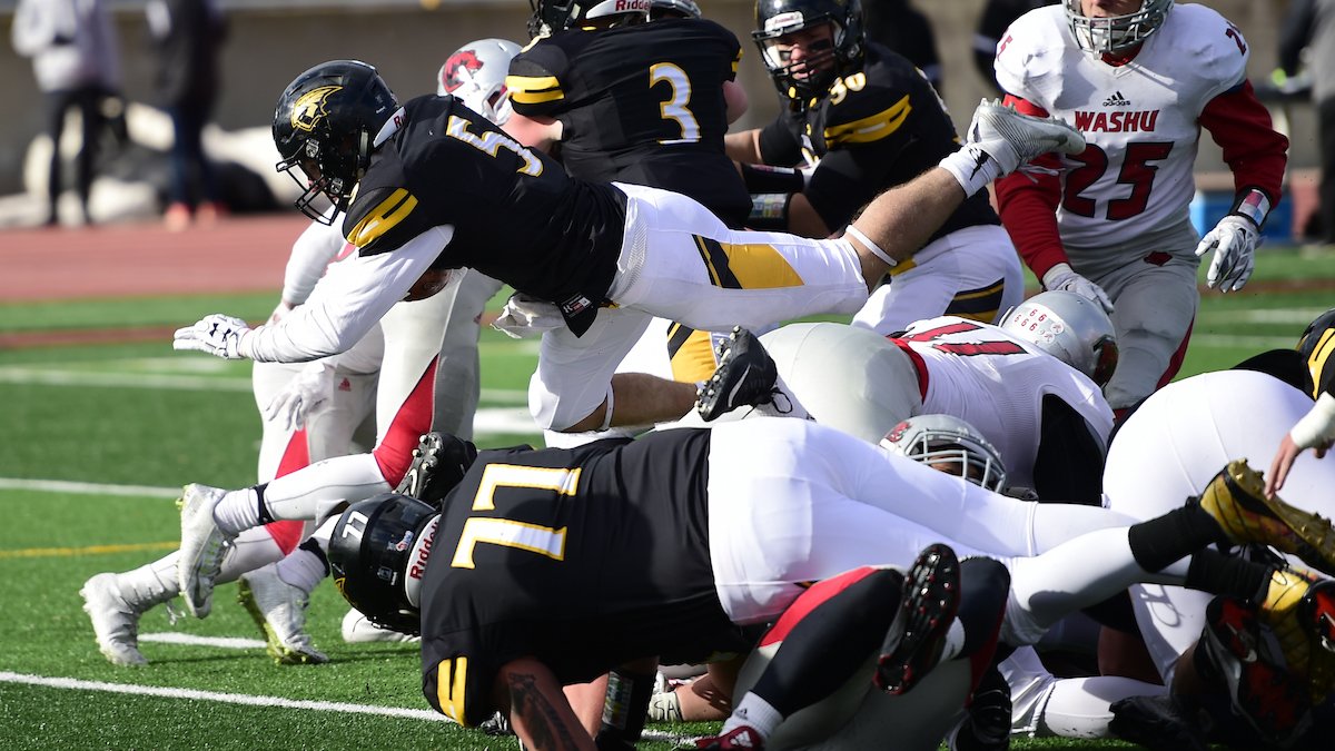 UWOFootball's tweet photo. "Today felt great, it was awesome." - Mitch Gerhartz. #ALLIN #HailTitans https://t.co/BLZnjgWHUE
