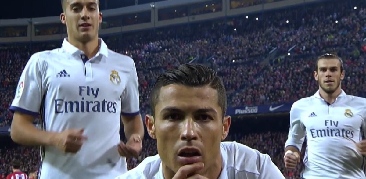 New celebration? [<a href="/MadridSports_/">Madrid Sports</a>]