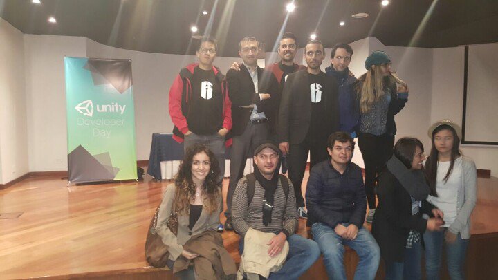 #UnityDeveloperDay expectacular con el mejor equipo de personas con la que hemos compartido y trabajado durante 2015 y 2016. #MadeWithUnity