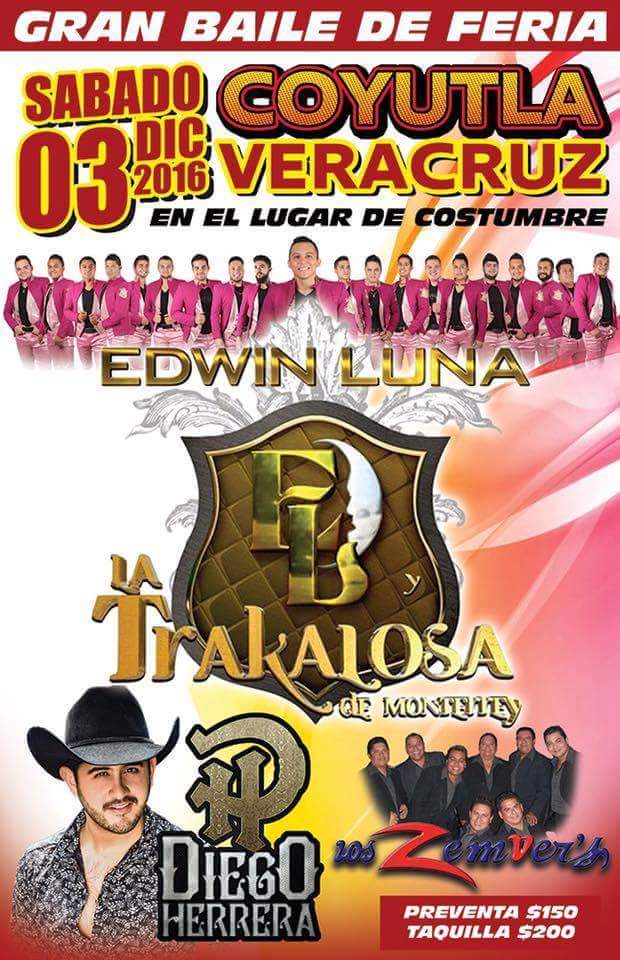 LasChiksDeLuna's tweet photo. ¡@bandatrakalosa en #CoyutlaVer! Llega nuestro guapo @edwintrakalosa y la maravillosa #BandaTrakalosa #TrakaFans https://t.co/1eOMk1iQQX