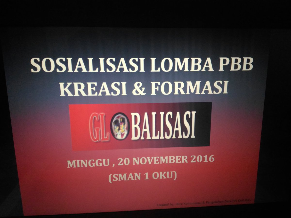 PPI_OKU's tweet photo. Jangan lupa ya hari ini kita bakal sosialisasi di sman 1 oku https://t.co/3LjX8Atmah