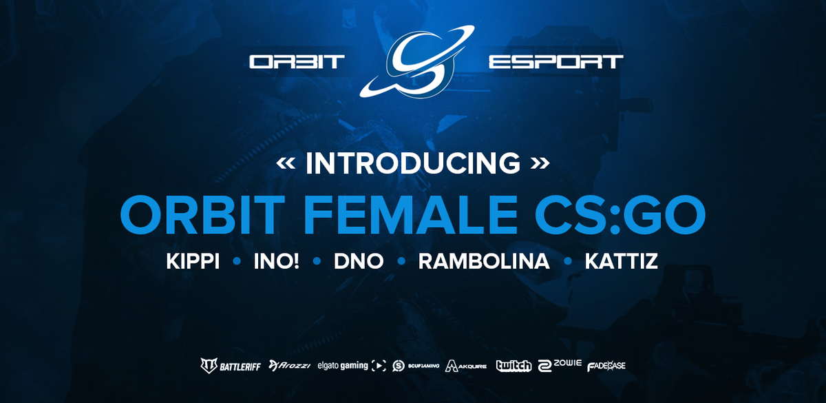 Orbit Signs CS:GO Female squad.

Read more - orbit.gg/2016/11/19/int…

#OrbitZone 🚀
